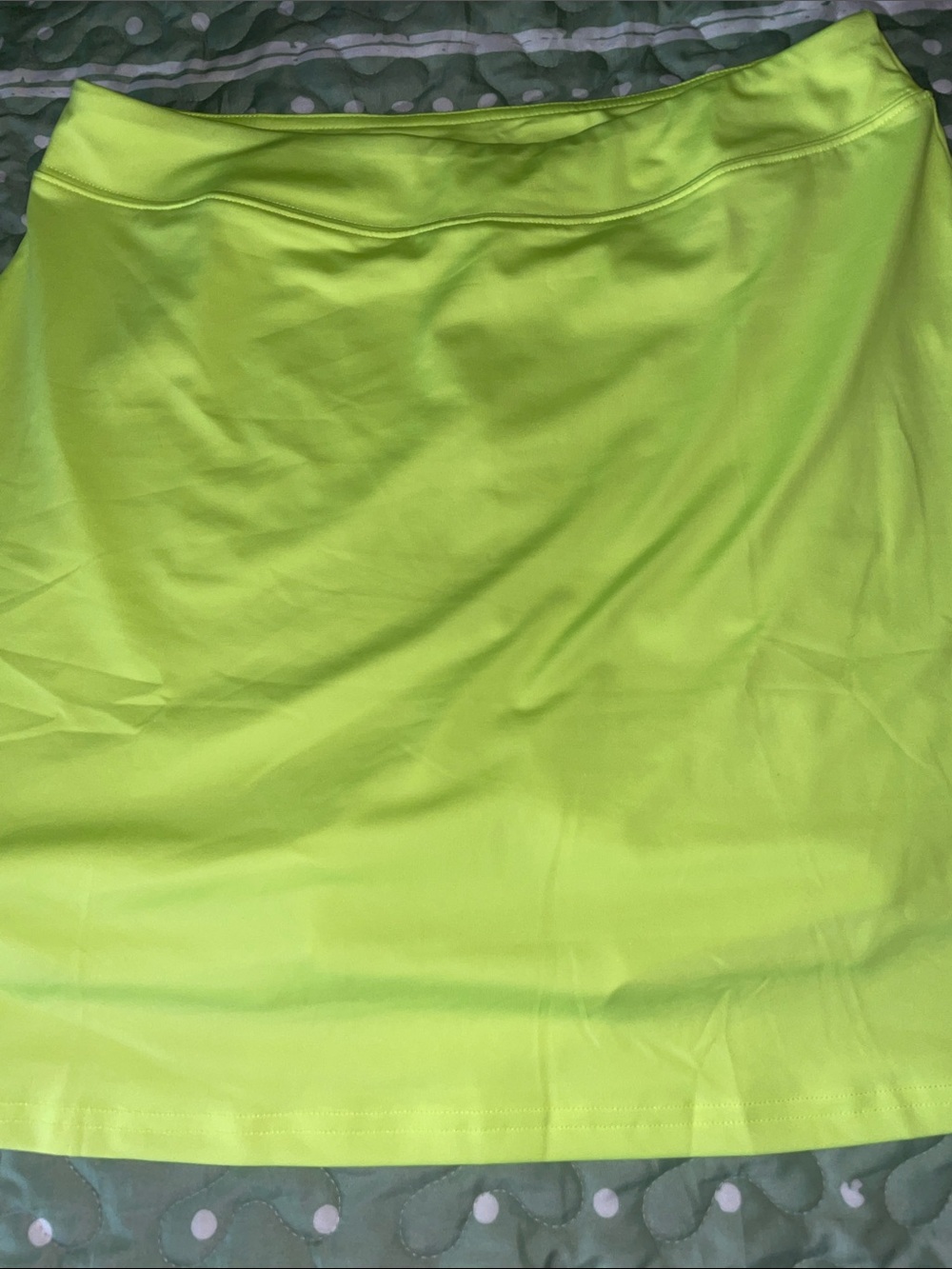 Ekouaer Neon Yellow Active Skort
